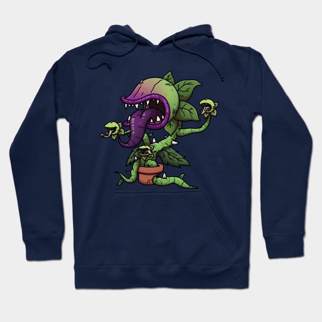 Carnivorous Plant Hoodie by TheMaskedTooner